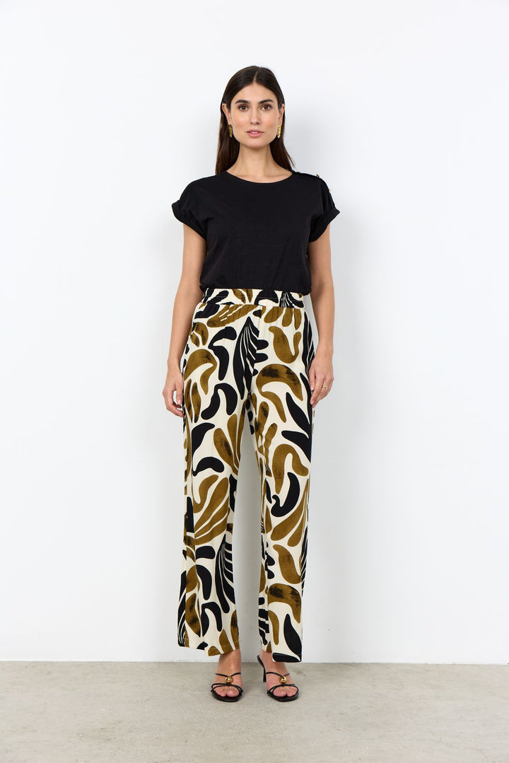 Soyaconcept Hose Damen abstraktes Print