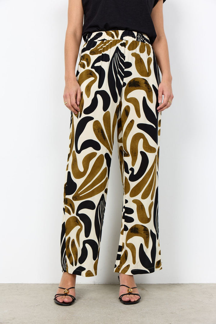 Soyaconcept Hose Damen abstraktes Print