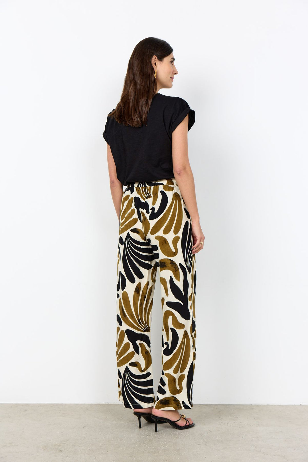 Soyaconcept Hose Damen abstraktes Print