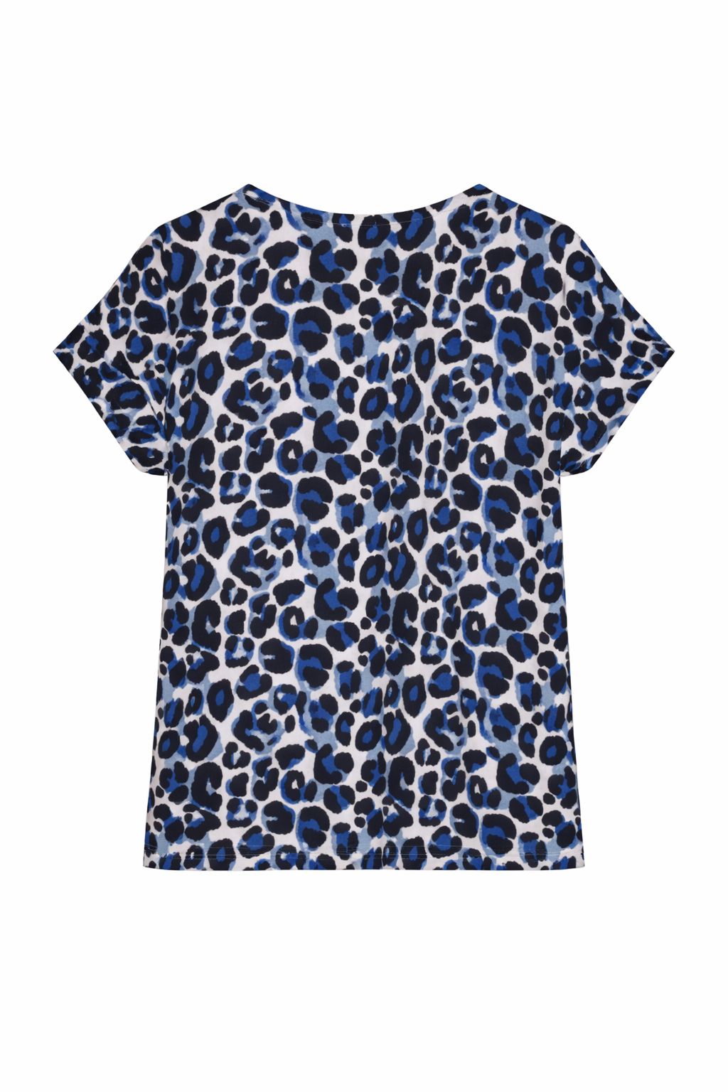 mjunik Damen T-Shirt Leopardenmuster