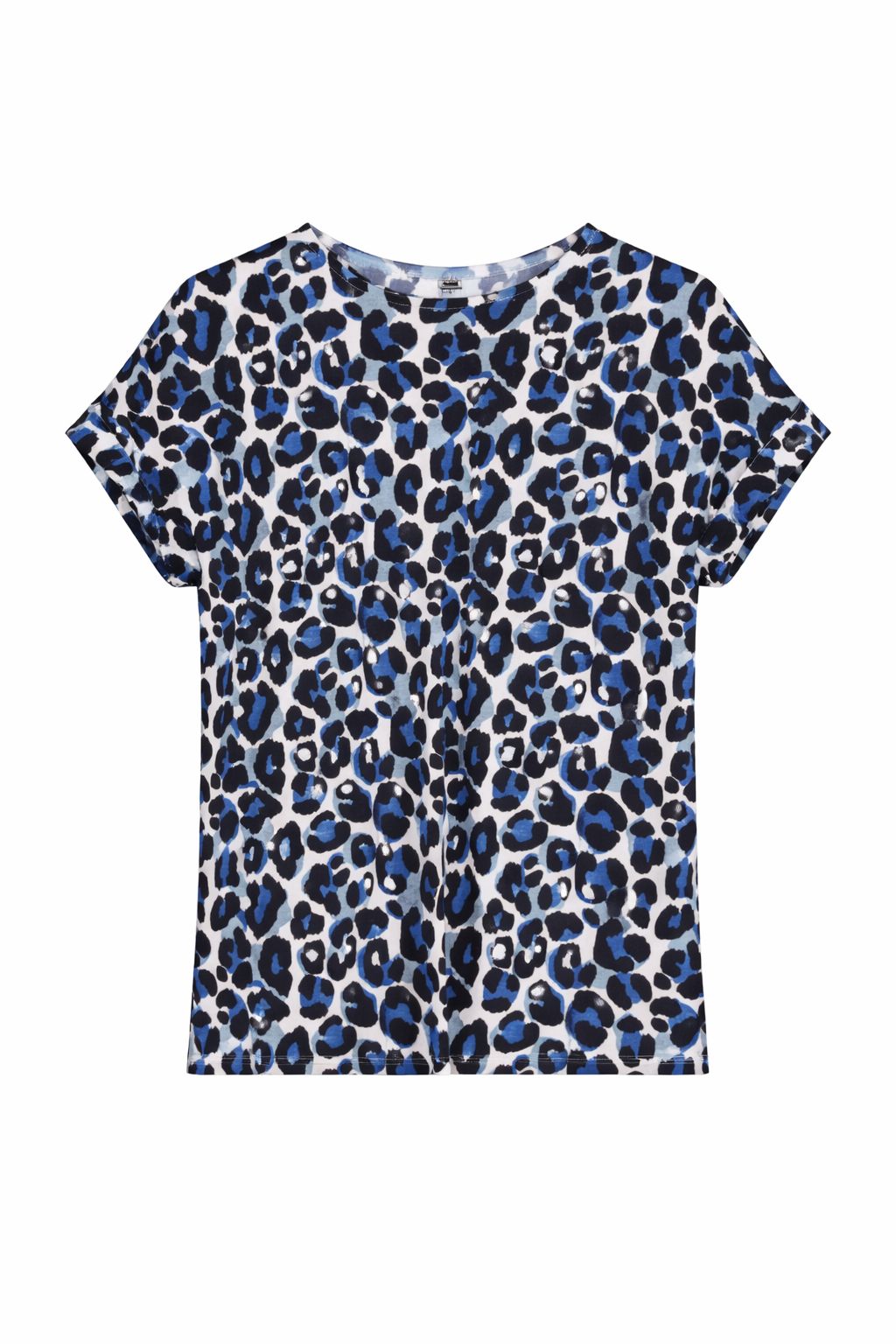 mjunik Damen T-Shirt Leopardenmuster