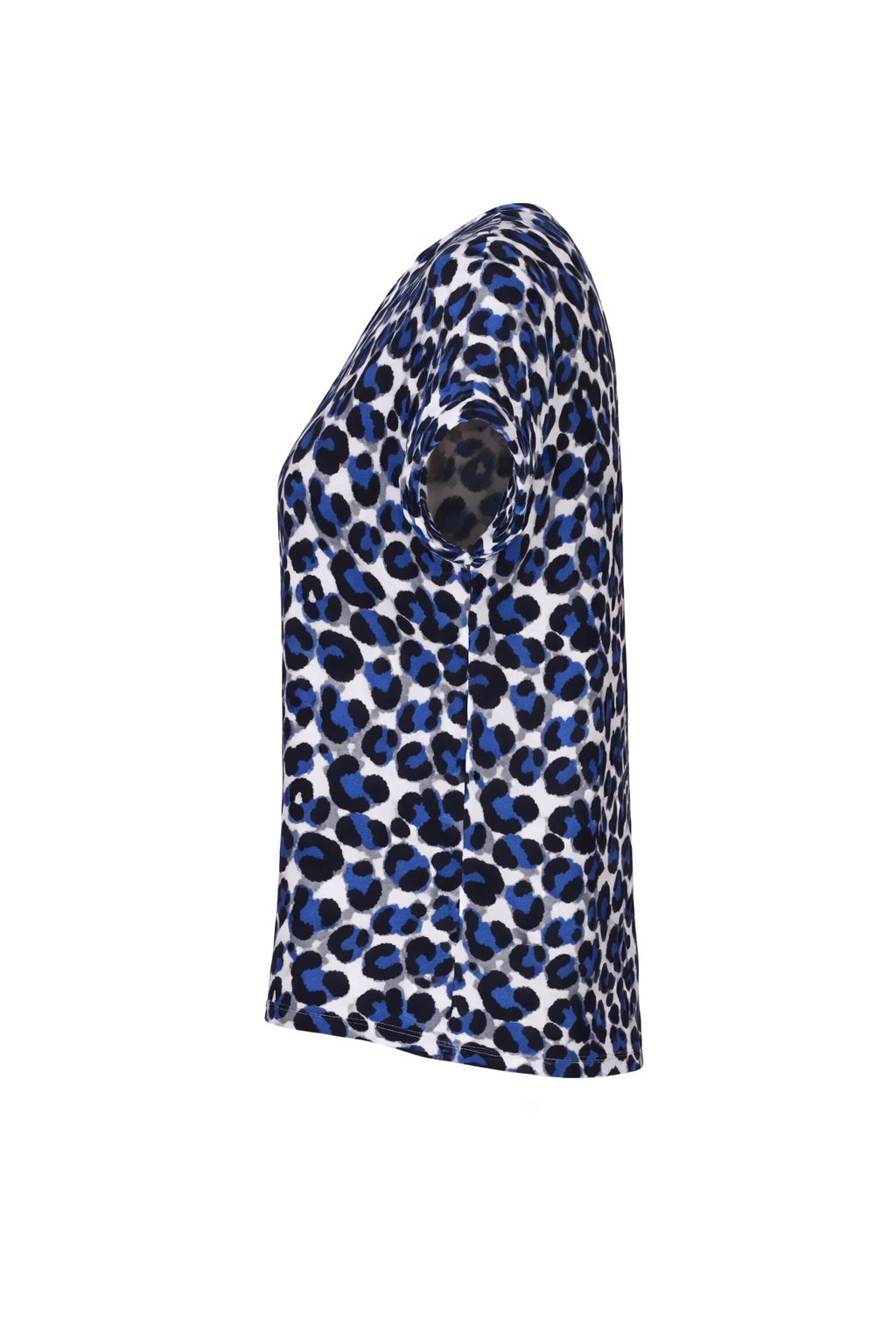 mjunik Damen T-Shirt Leopardenmuster