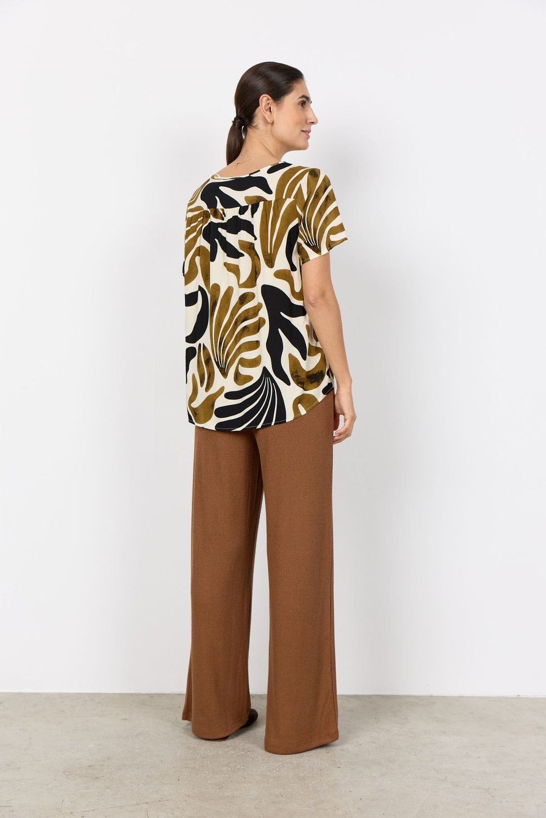 Soyaconcept Damen T-Shirt abstrakt