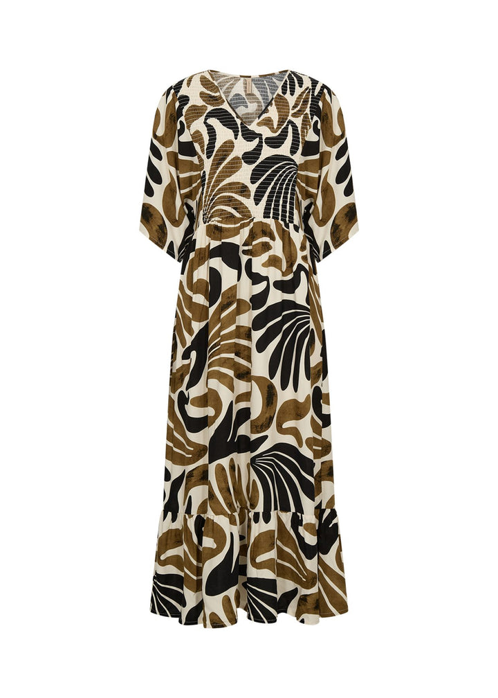 Soyaconcept Kleid mit abstraktem Print