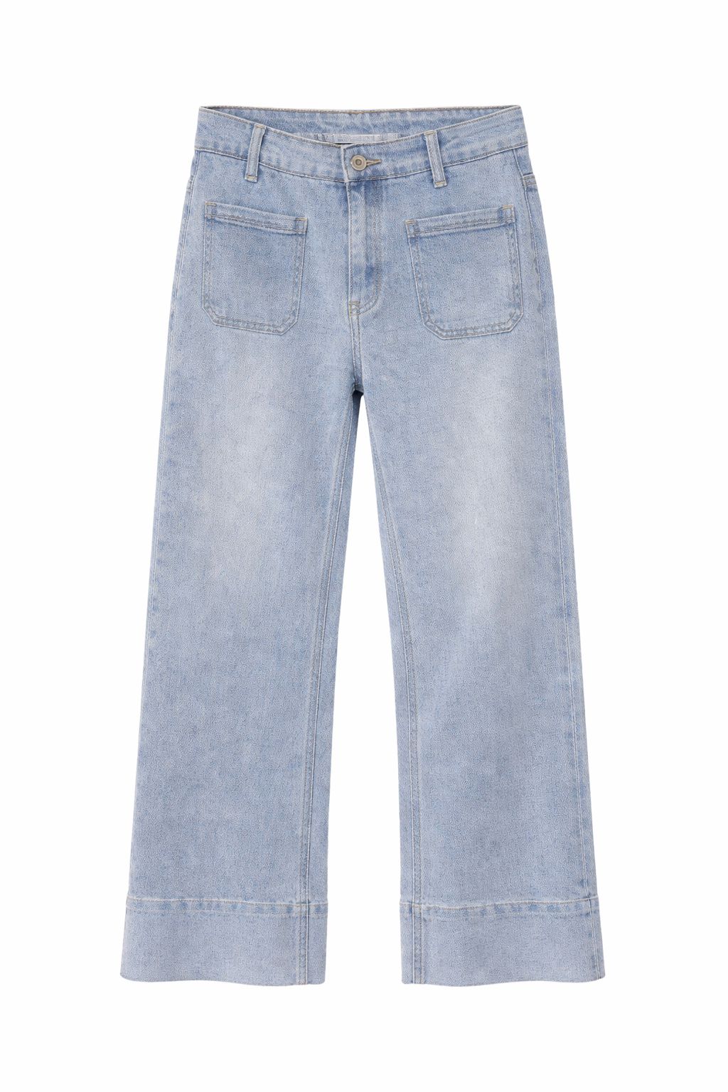 Splash of Color Culotte Jeans Damen