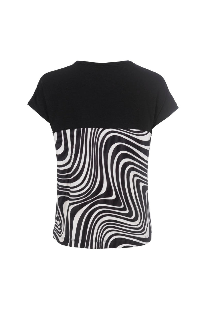 SOQUESTO Damen T-Shirt Mix&Match