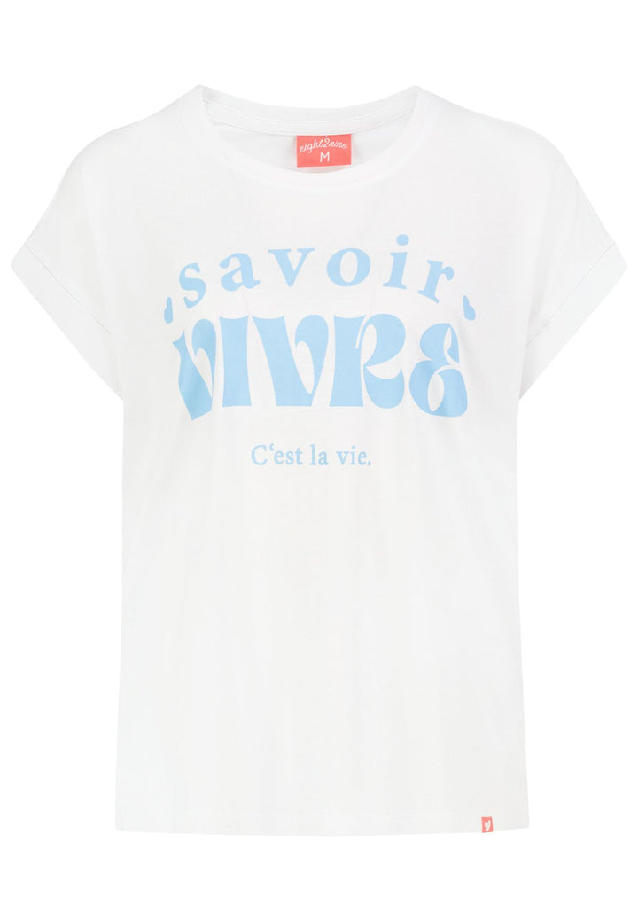Authentic Style Damen T-Shirt Schriftdruck