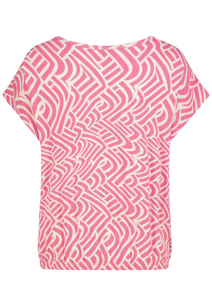 Authentic Style Damen T-Shirt Floraler Druck