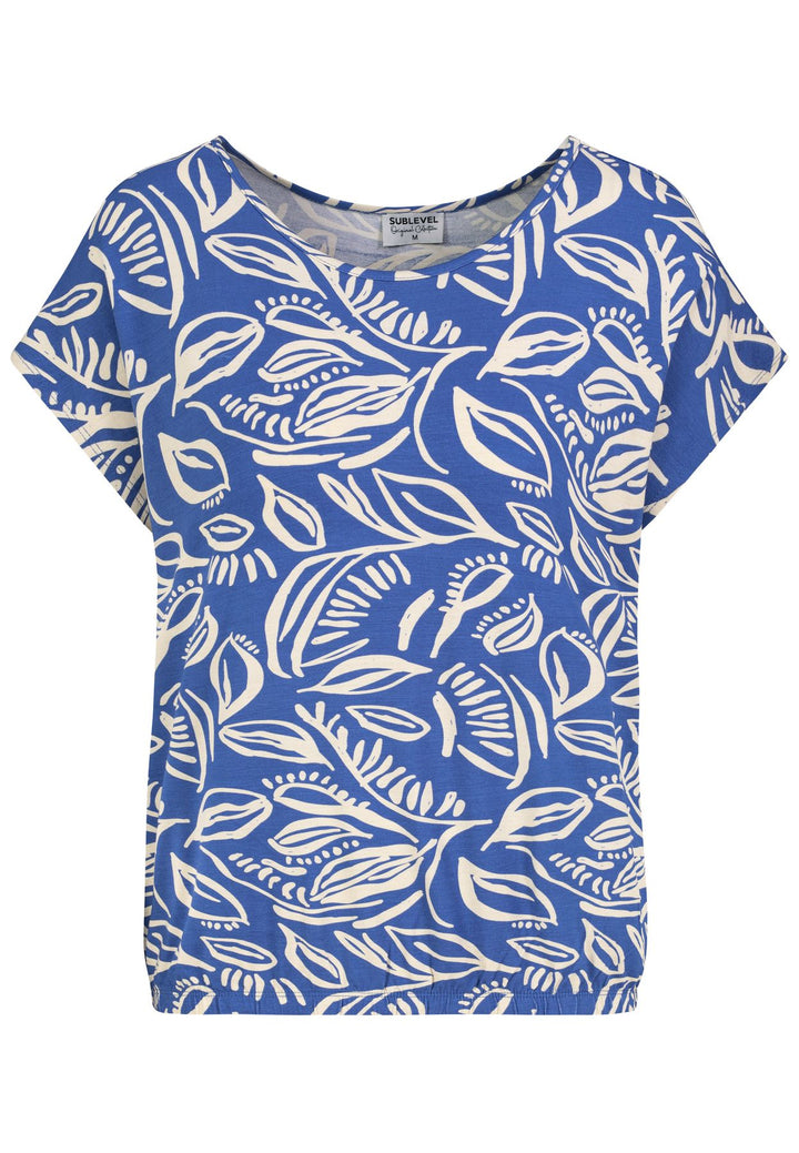 Authentic Style Damen T-Shirt Floraler Druck