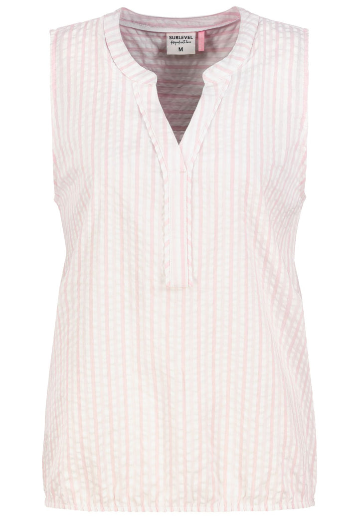 Authentic Style Bluse Damen ohne Arm