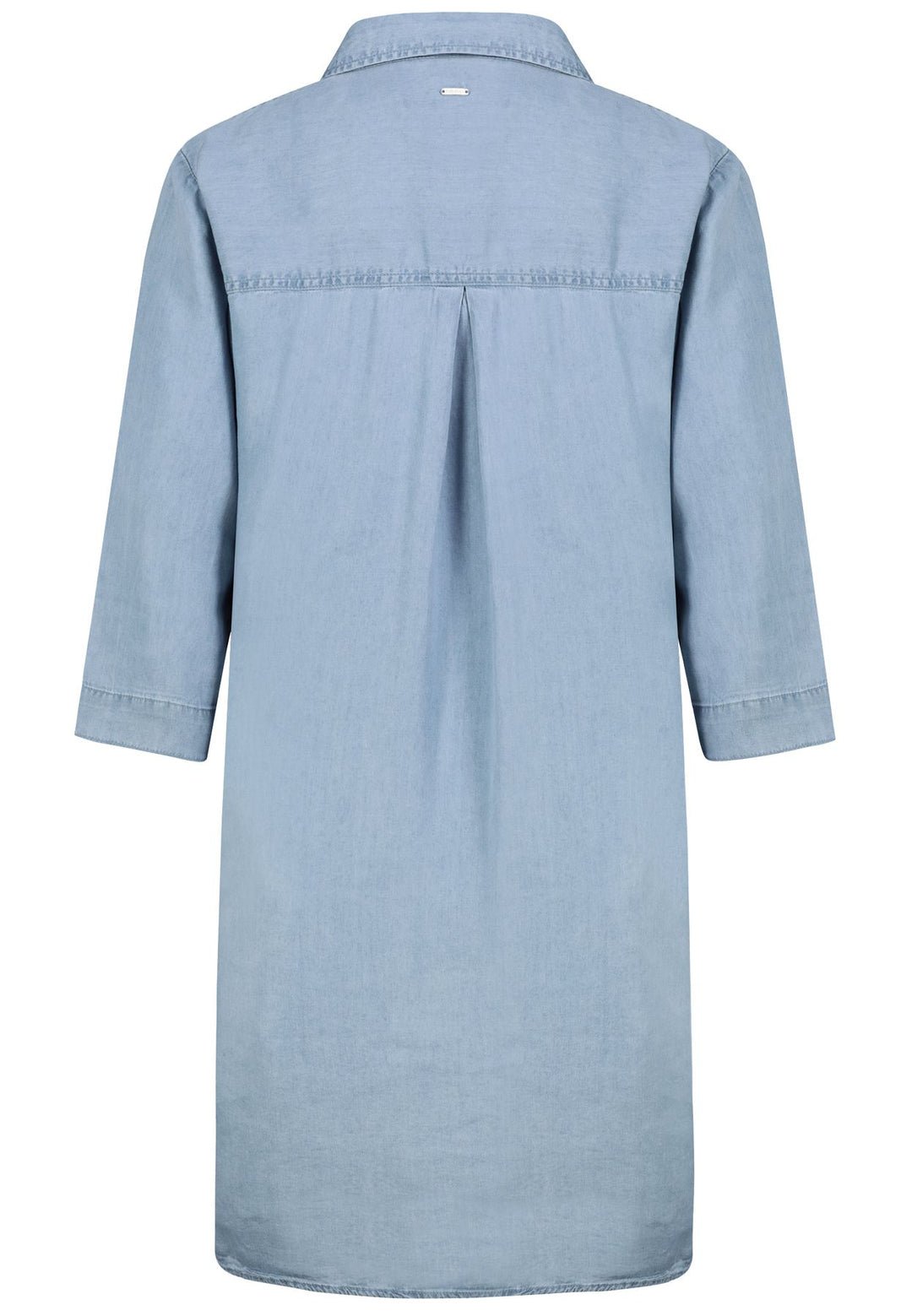 Authentic Style Kleid Kurzarm V-Ausschnitt