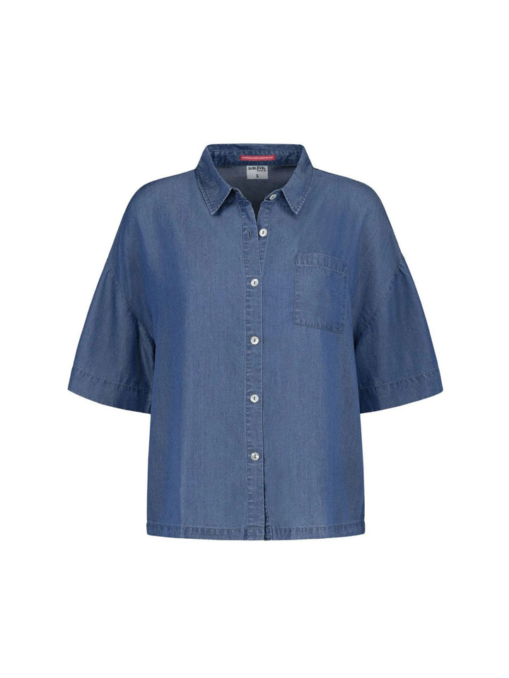 Authentic Style Damenbluse Kurzarm