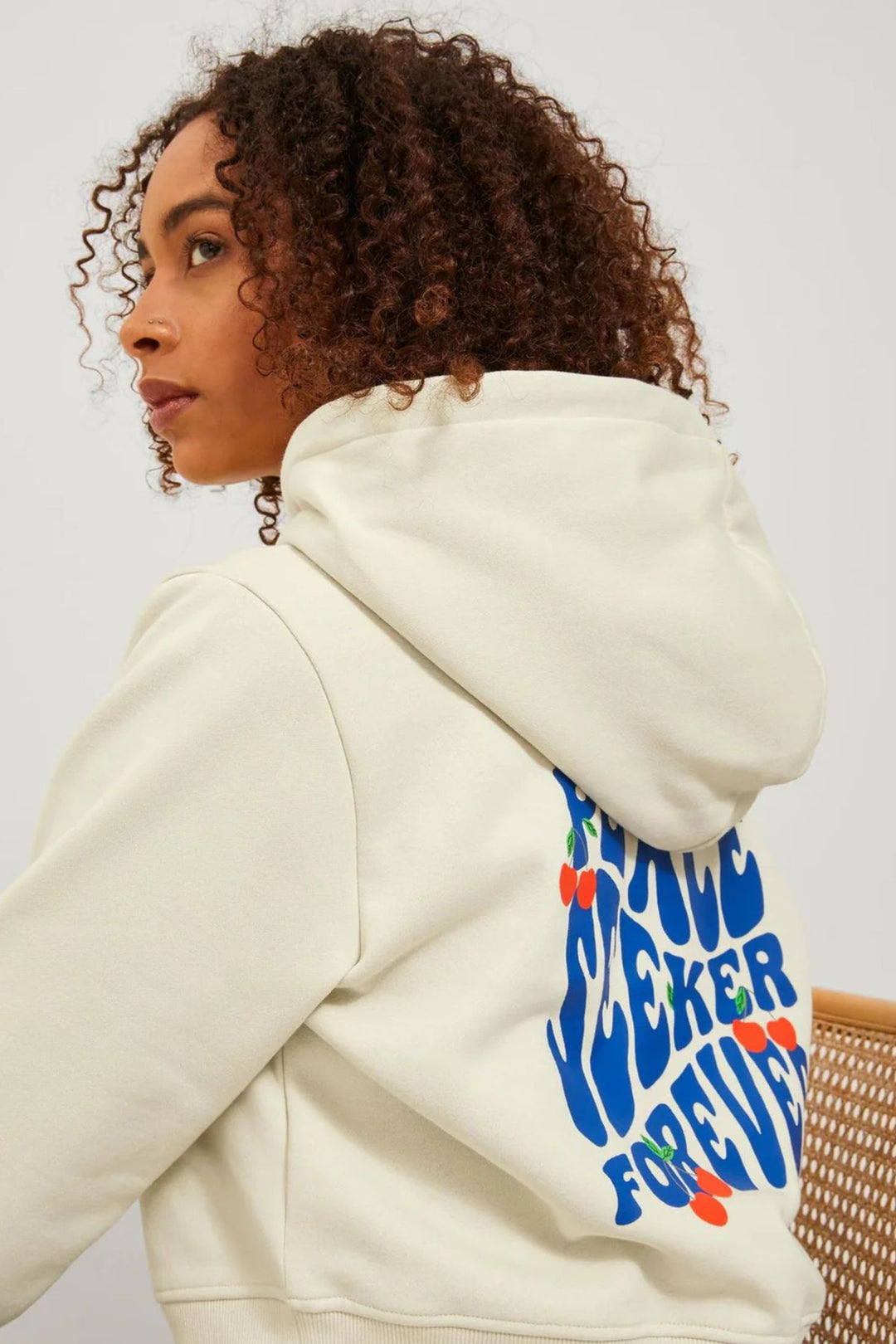Jack & Jones Hoodie Damen Cropped
