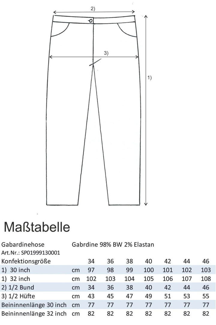 Splash of Color Gabardinehose Damen