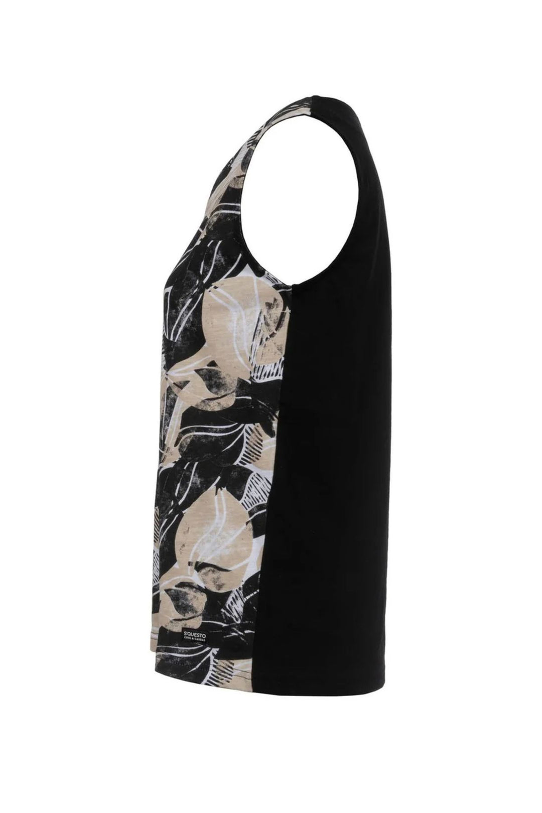 SOQUESTO Damen Top Floraldruck