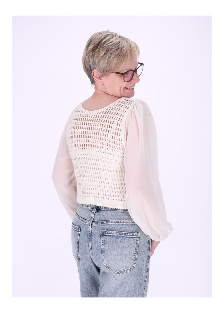 Häkel-Cardigan Damen Splash of Color