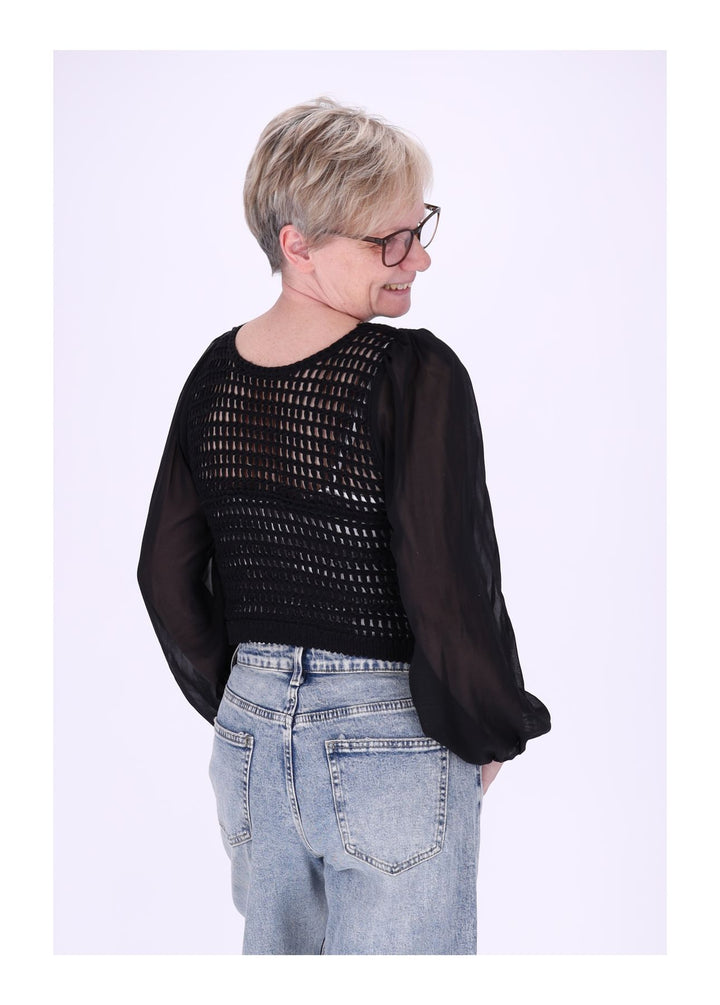 Häkel-Cardigan Damen Splash of Color