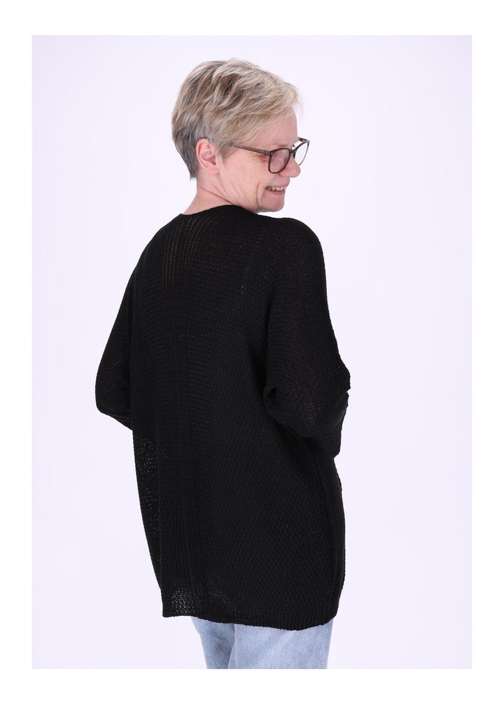 Splash of Color Strickjacke Damen offen
