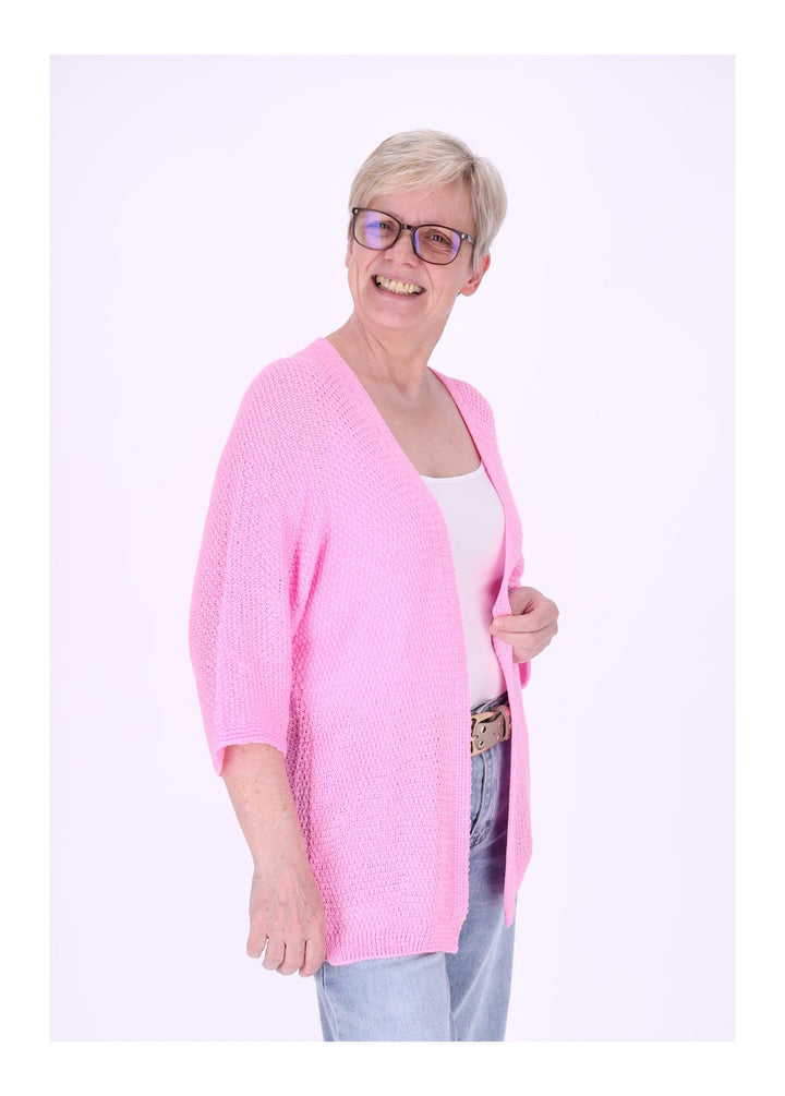 Splash of Color Strickjacke Damen offen