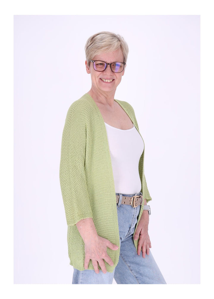 Splash of Color Strickjacke Damen offen