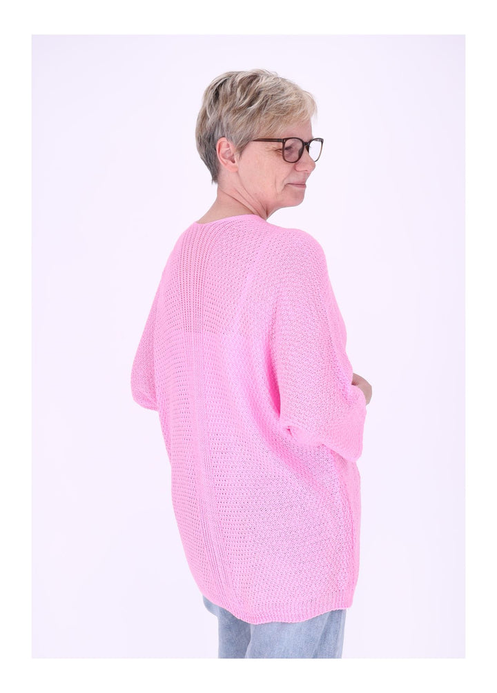 Splash of Color Strickjacke Damen offen