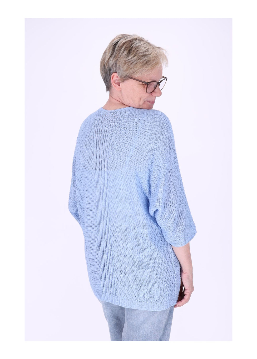 Splash of Color Strickjacke Damen offen