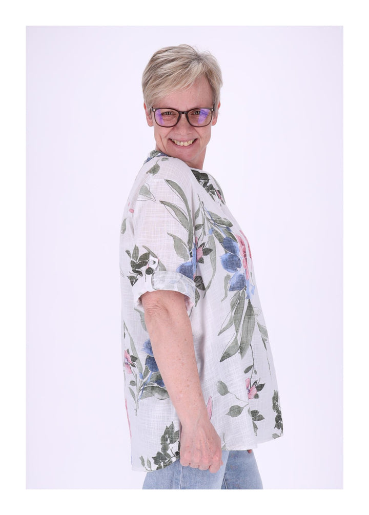 Splash of Color Blusenshirt Damen