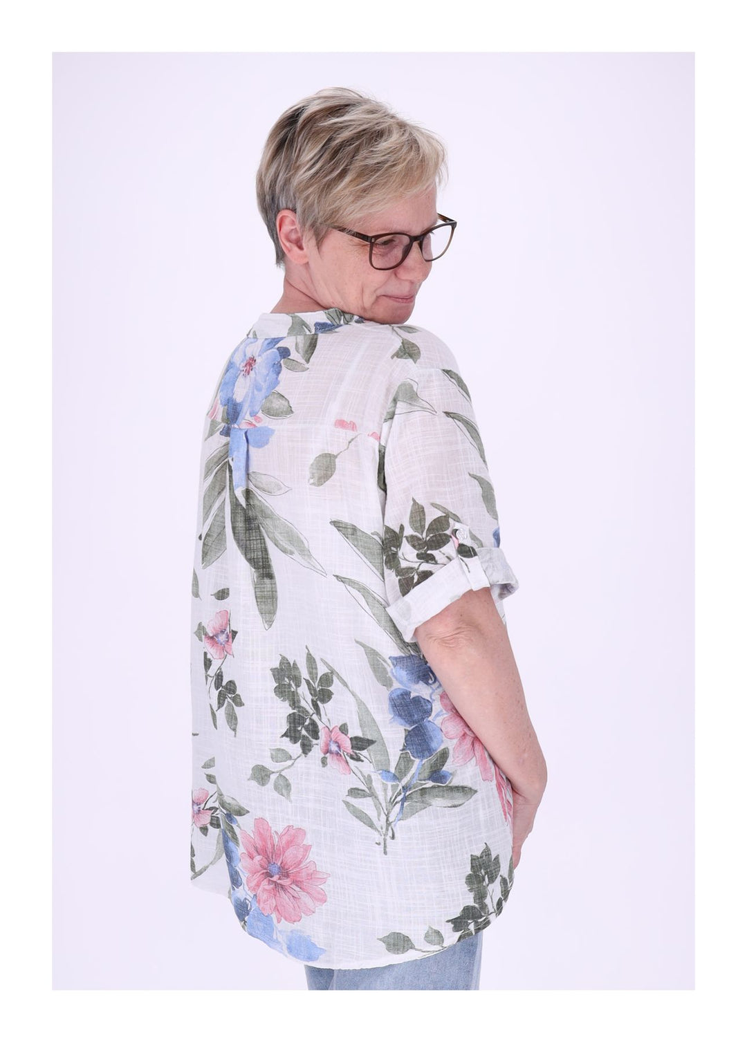 Splash of Color Blusenshirt Damen