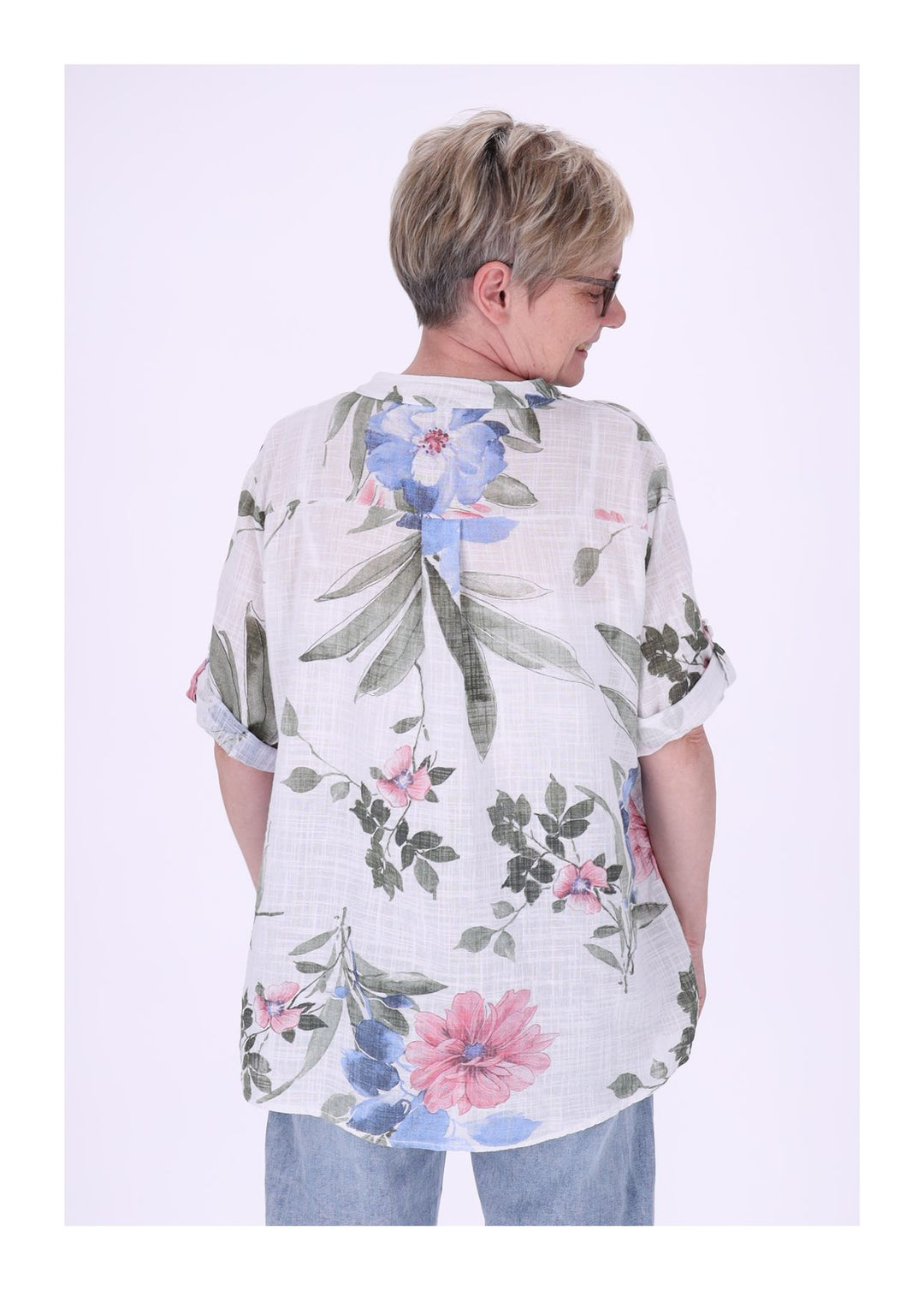 Splash of Color Blusenshirt Damen