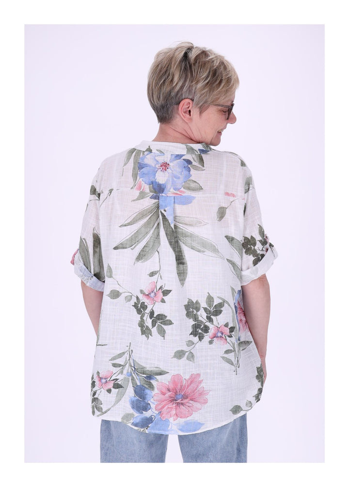 Splash of Color Blusenshirt Damen