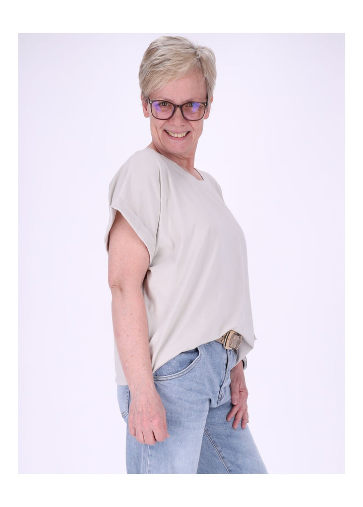 Splash of Color Damen T-Shirt Smiley