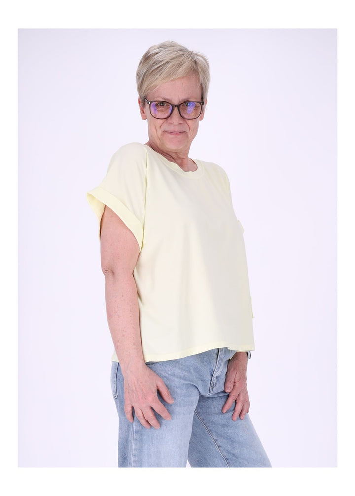 Splash of Color Damen T-Shirt Smiley