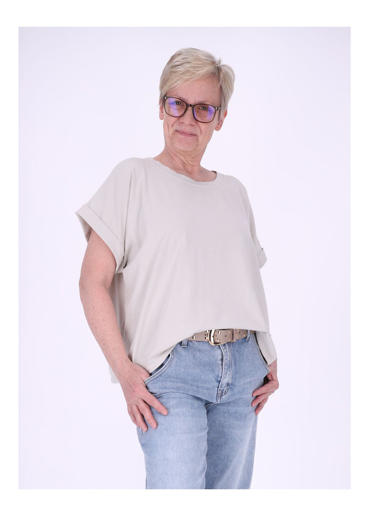 Splash of Color Damen T-Shirt Smiley