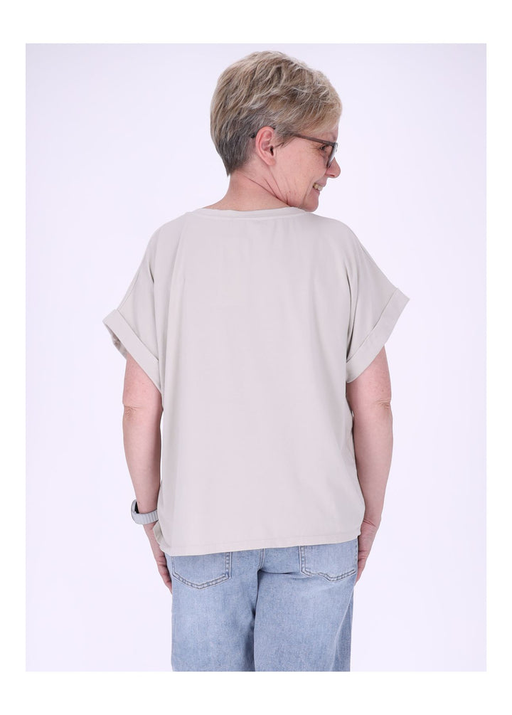 Splash of Color Damen T-Shirt Smiley