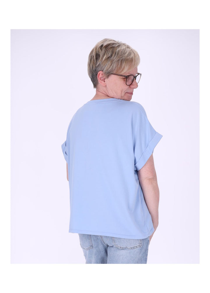 Splash of Color Damen T-Shirt Smiley
