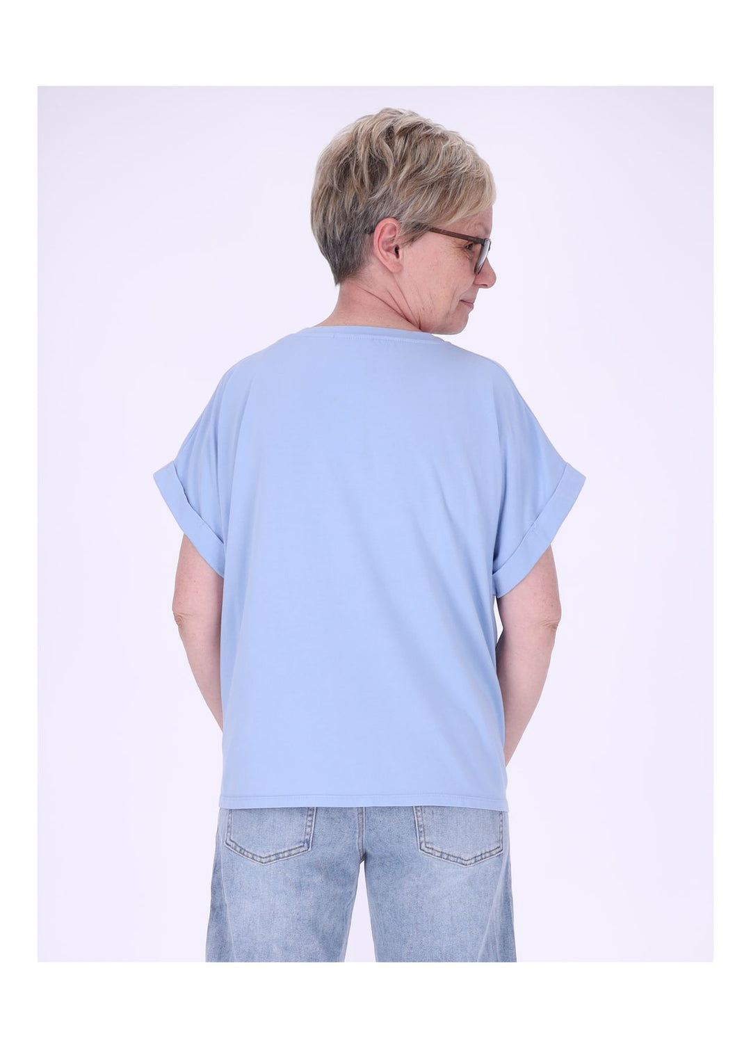 Splash of Color Damen T-Shirt Smiley