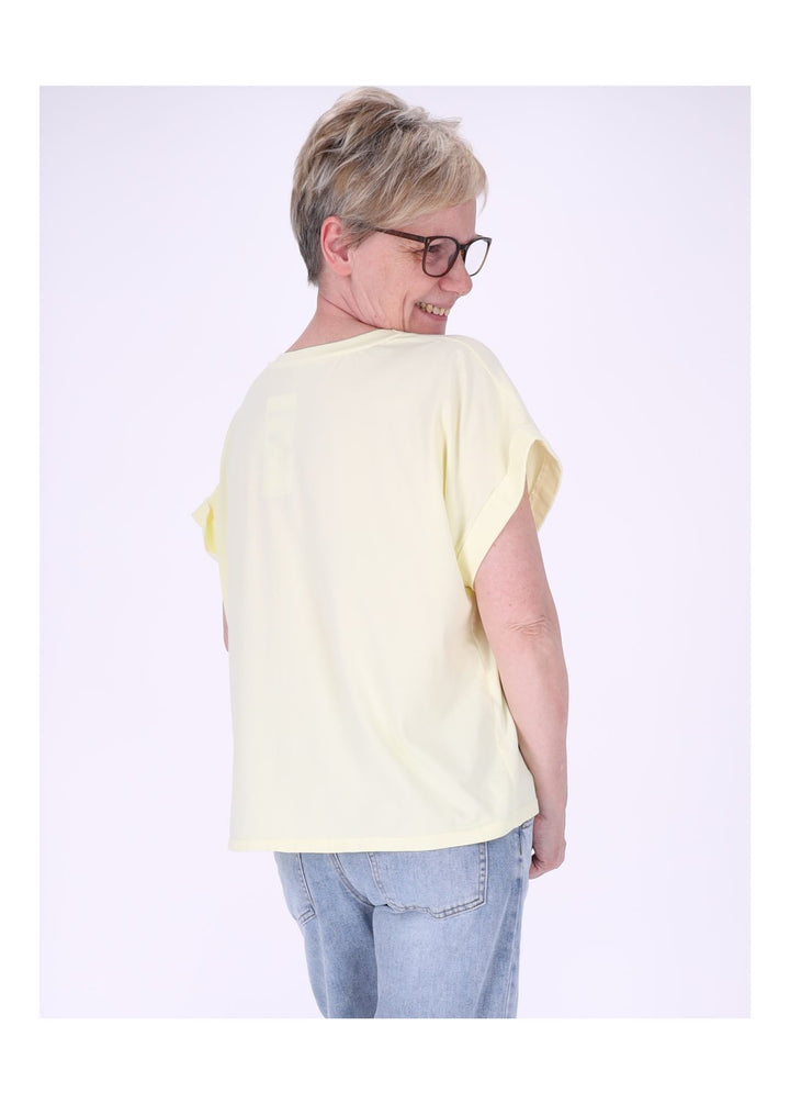 Splash of Color Damen T-Shirt Smiley