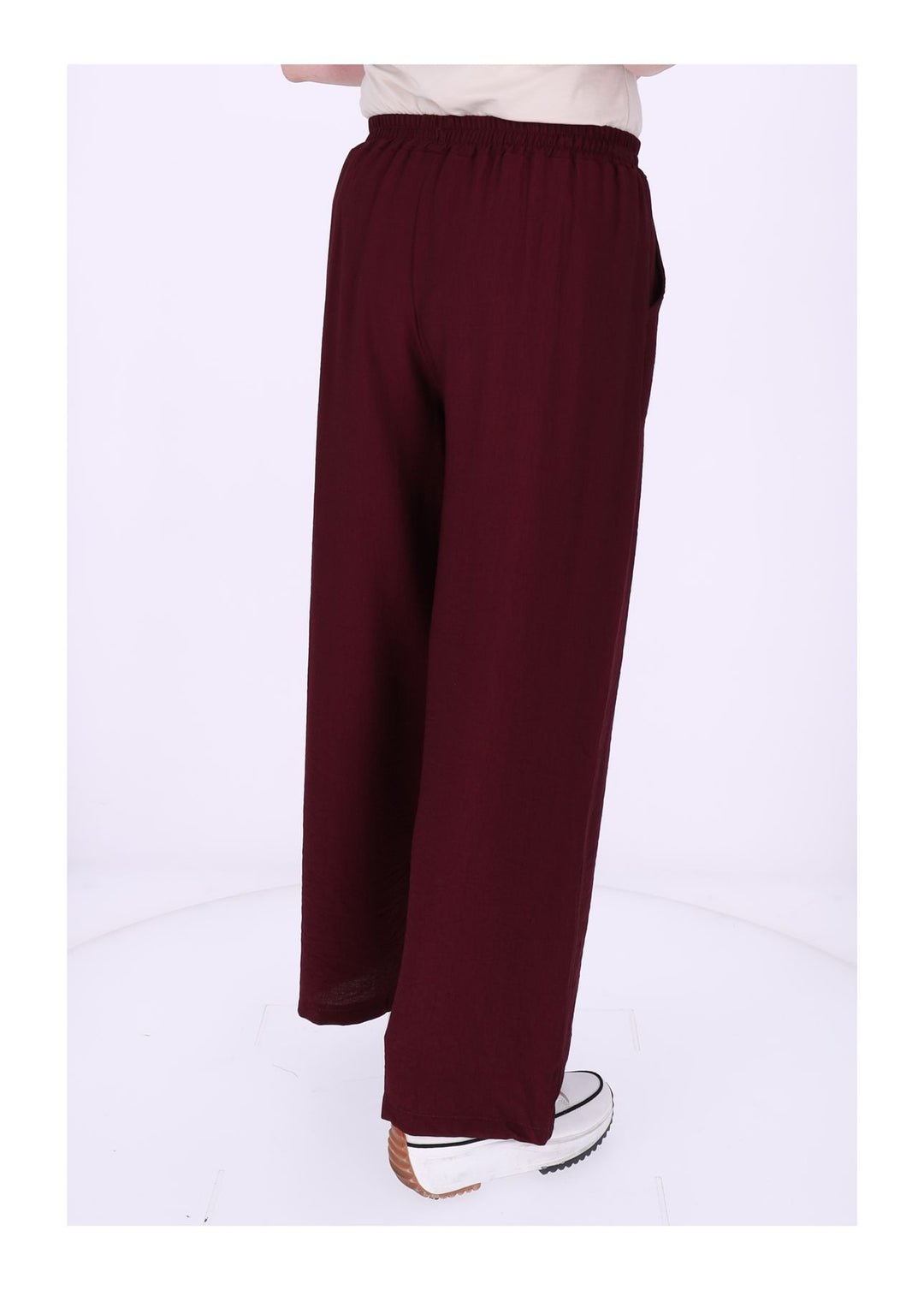 J&H Moda Damenhose Viskose weites Bein