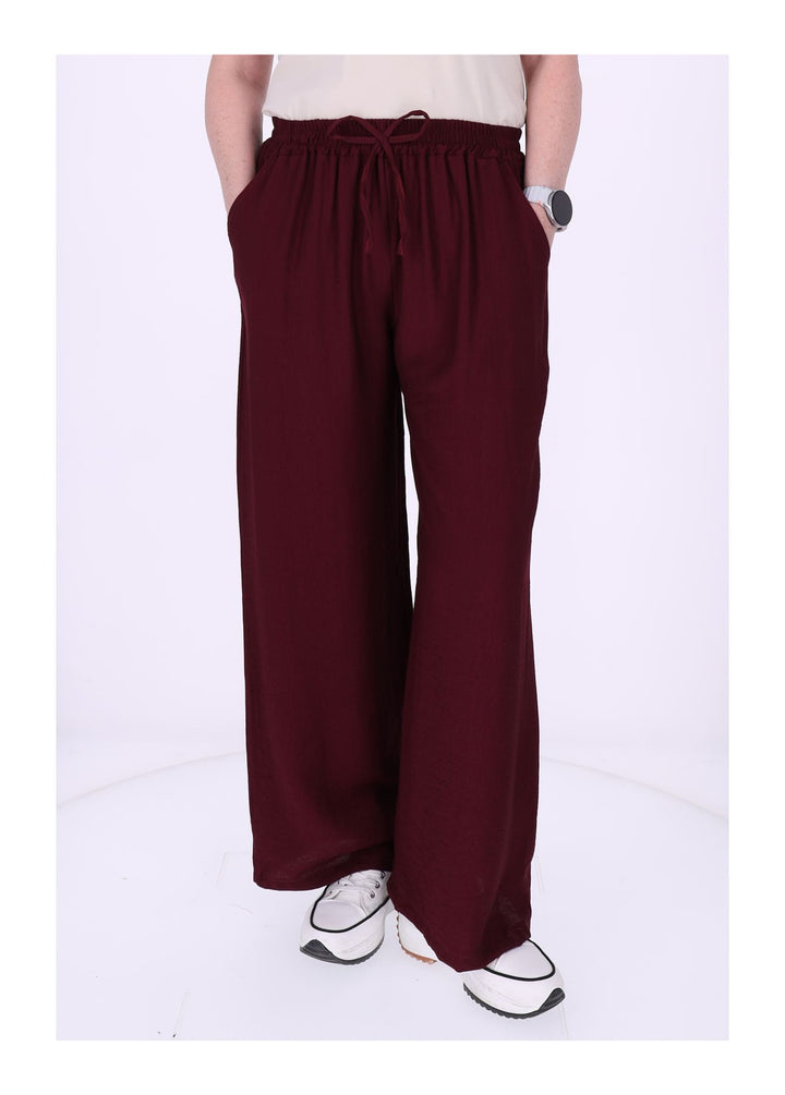 J&H Moda Damenhose Viskose weites Bein