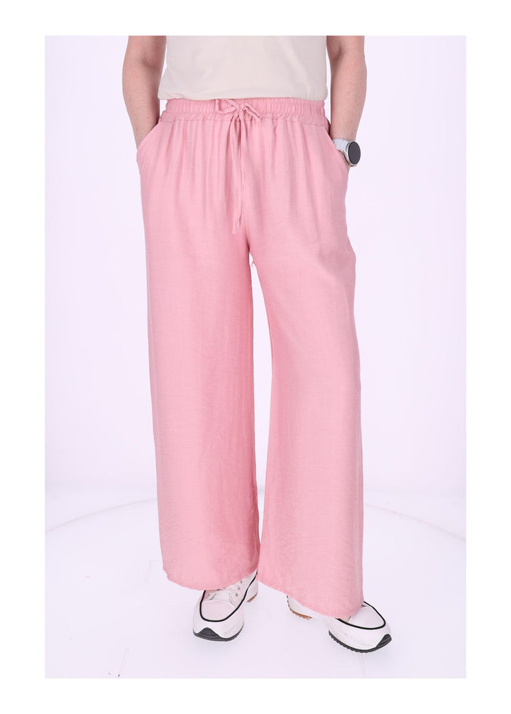 J&H Moda Damenhose Viskose weites Bein