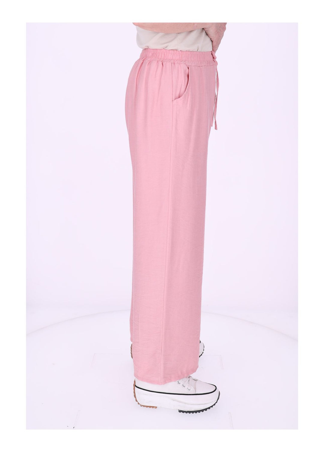 J&H Moda Damenhose Viskose weites Bein