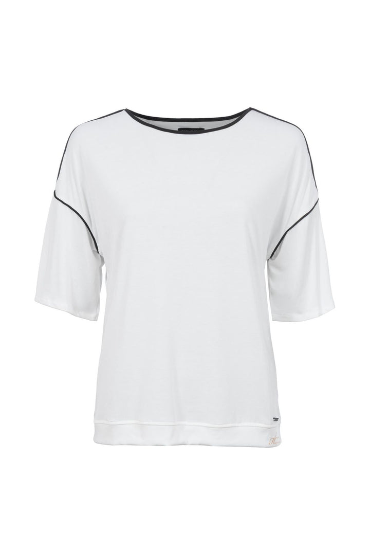 SOQUESTO Damen T-Shirt Boxy-Schnitt
