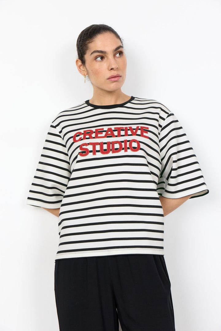 Soyaconcept Damen T-Shirt Streifen