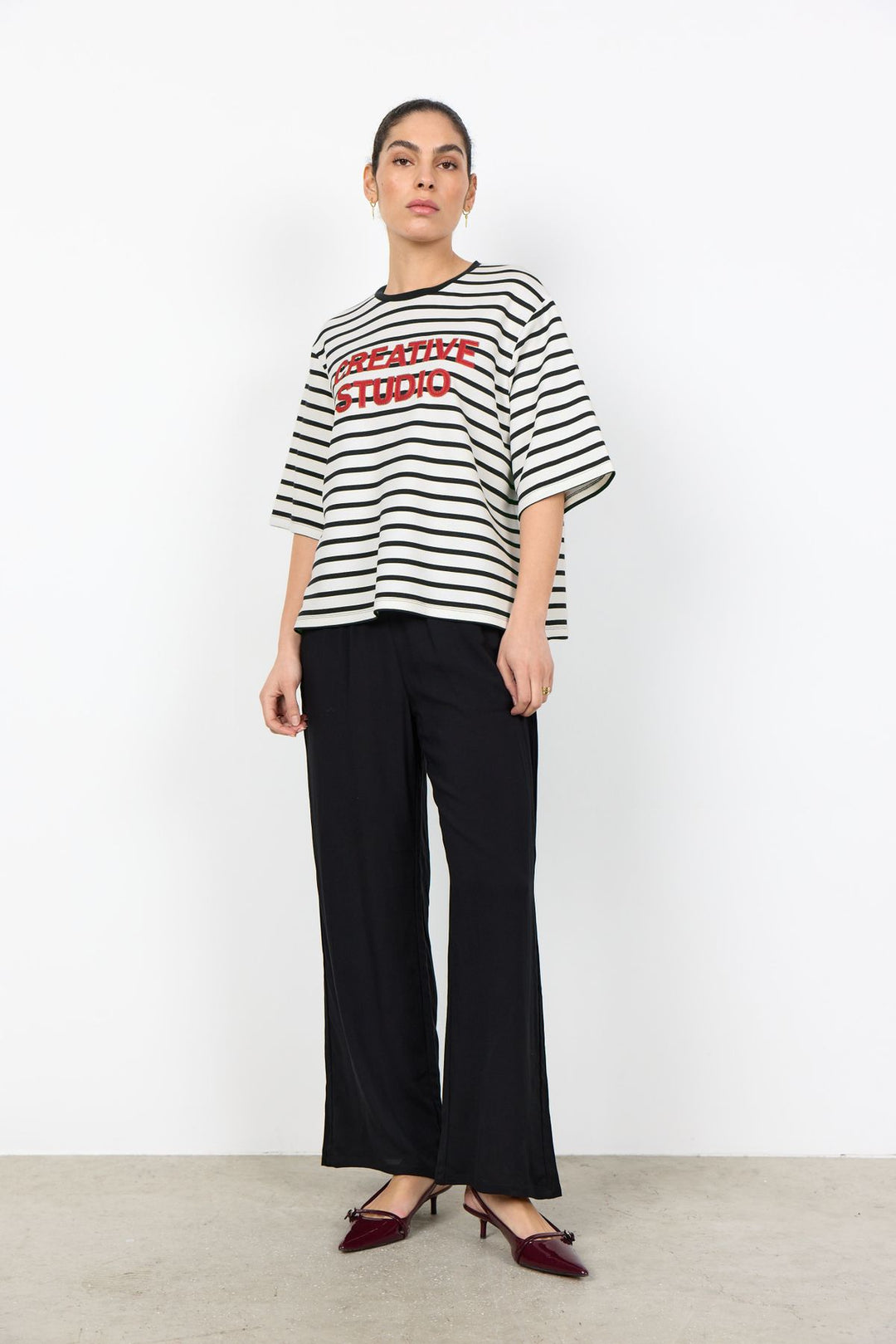 Soyaconcept Damen T-Shirt Streifen