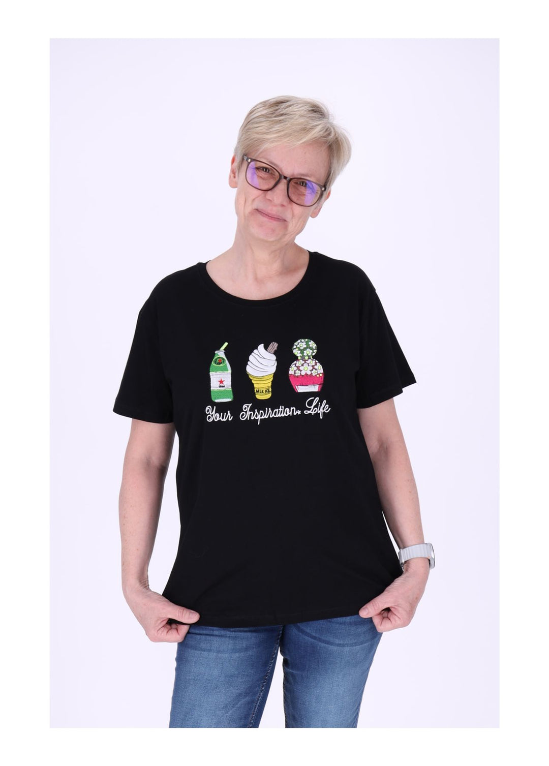 Splash of Color Damen T-Shirt