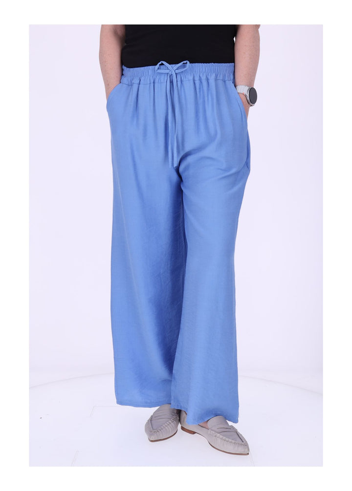 J&H Moda Damenhose Viskose weites Bein