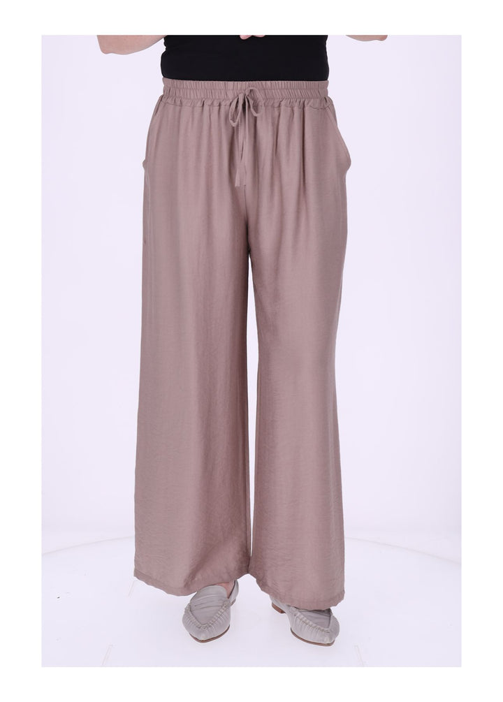 J&H Moda Damenhose Viskose weites Bein