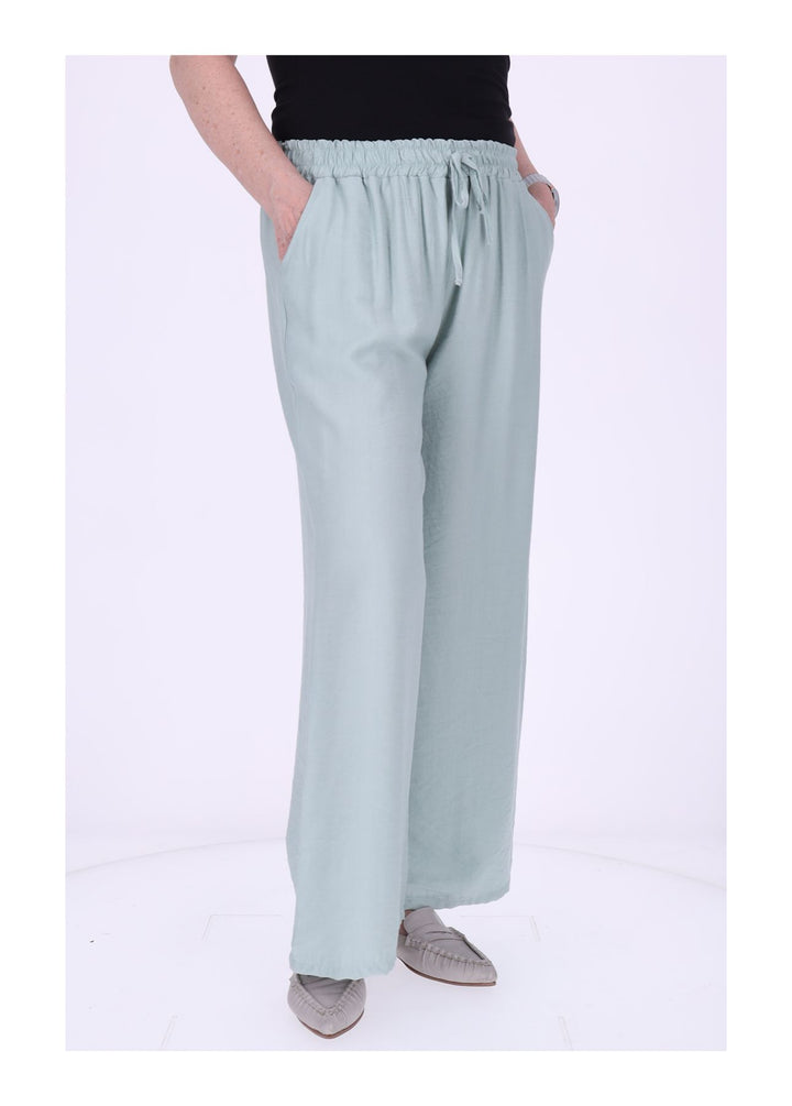 J&H Moda Damenhose Viskose weites Bein