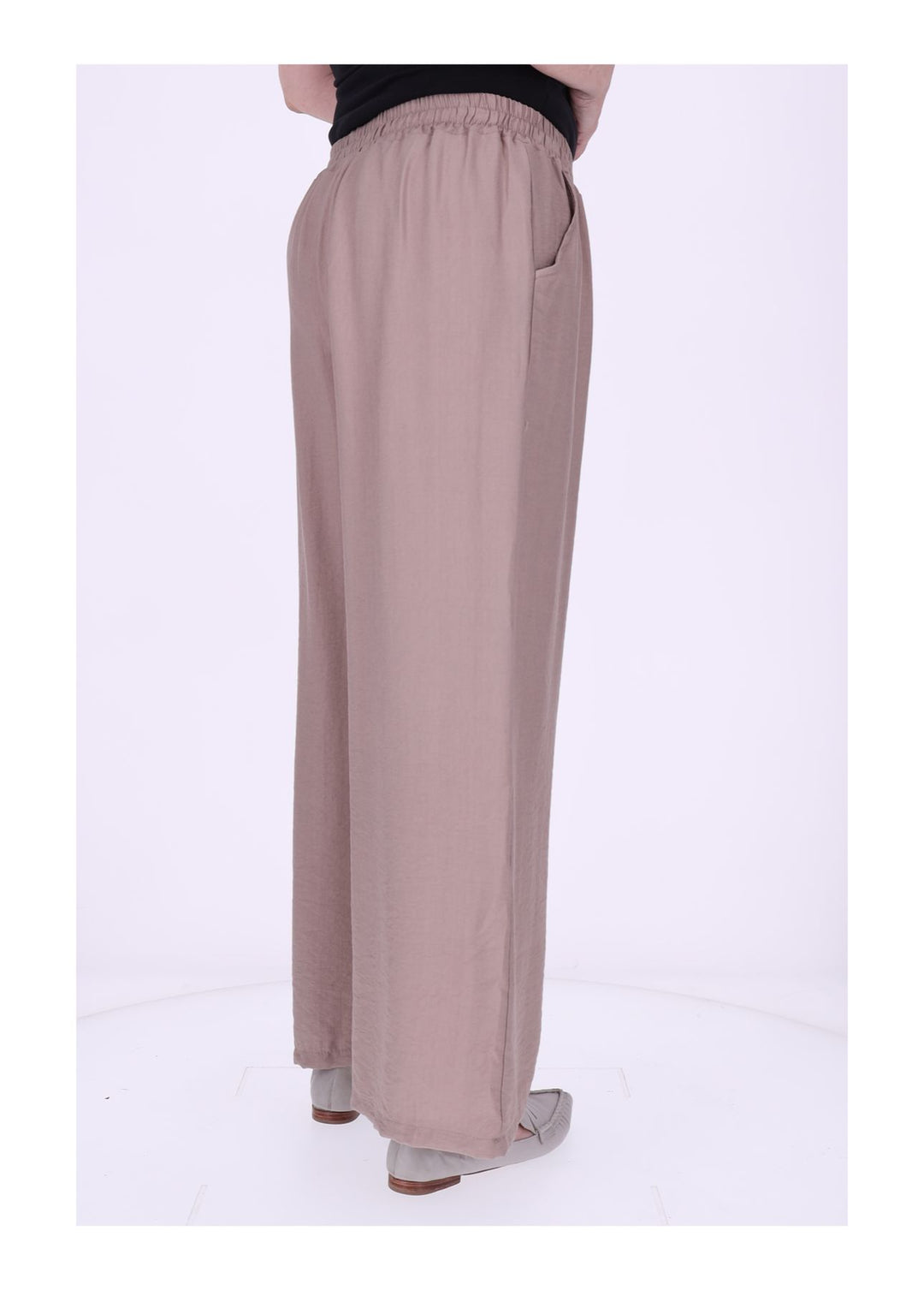 J&H Moda Damenhose Viskose weites Bein