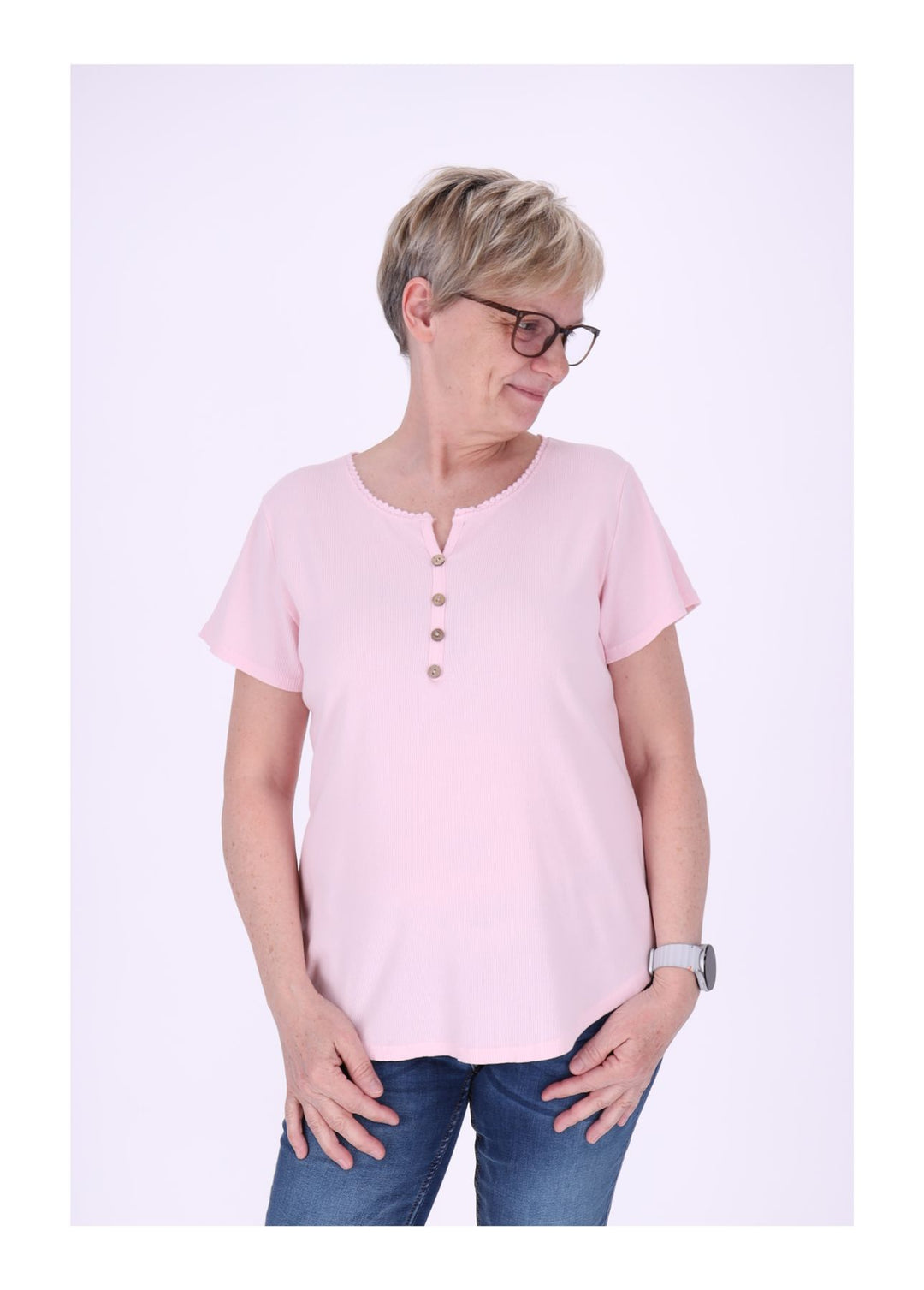Splash of Color Damen T-Shirt Rundhals